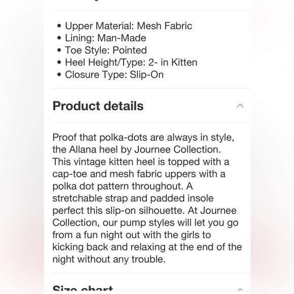 Journee Collection Womens Allana Slip On Kitten Heel Mule Pump, Tan 9 new - Picture 9 of 9